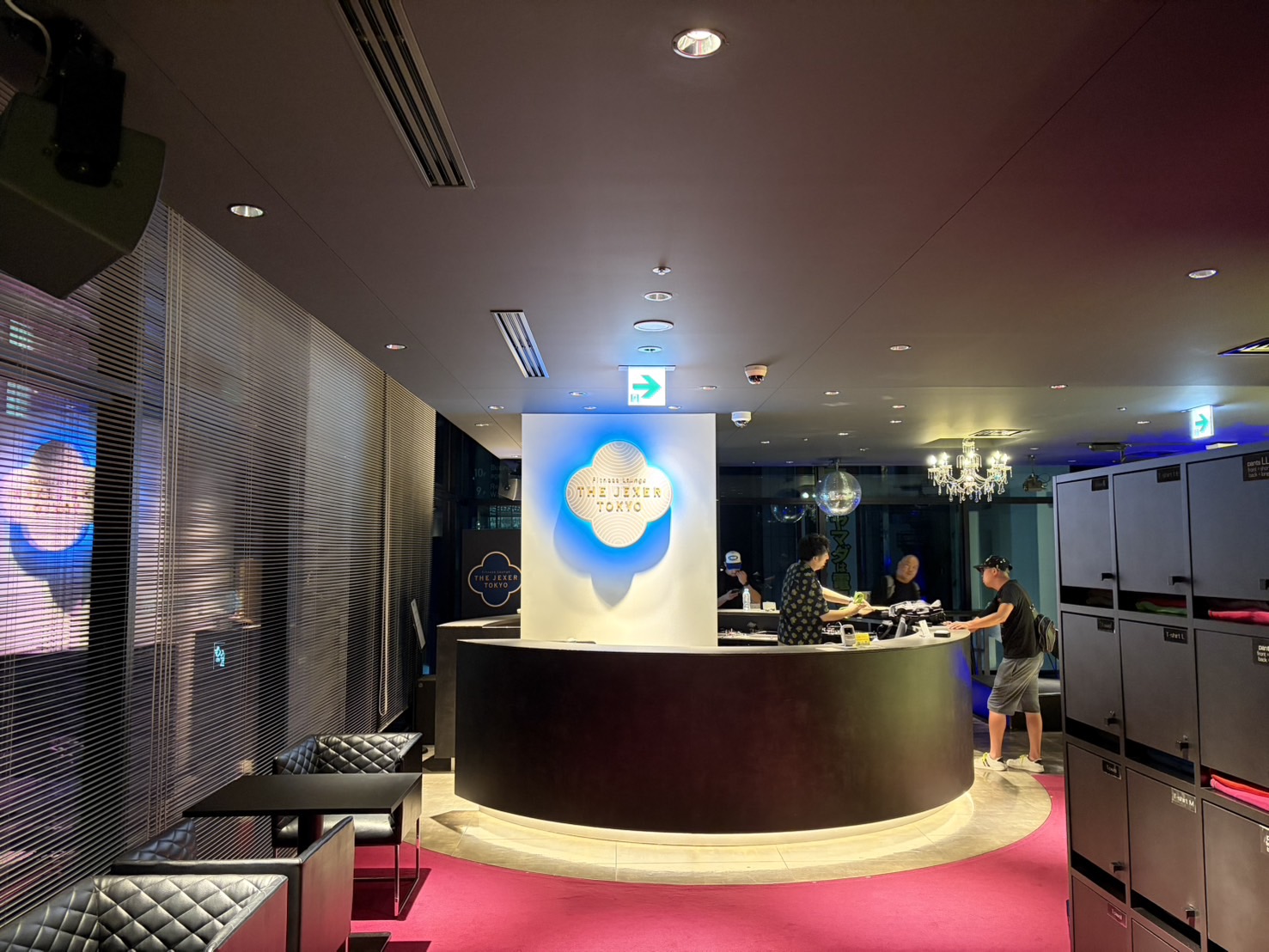 THE JEXER TOKYO 受付