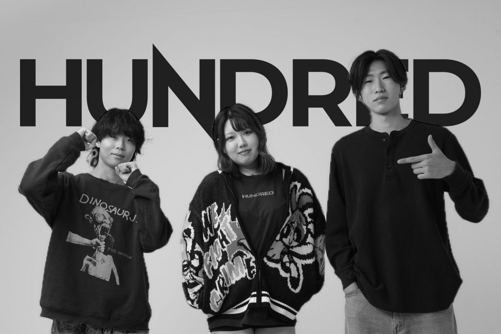 左から RYOSUKE、LYN、OHTA
